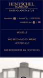 Mobile Screenshot of hentschel-hamburg.de
