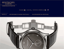 Tablet Screenshot of hentschel-hamburg.de